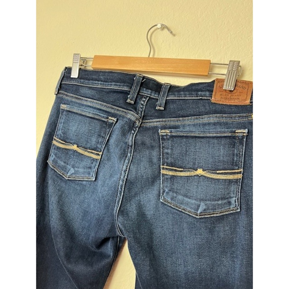 Lucky Brand Jeans Womens 10/30 Charlie Baby Boot‎ Dark Wash Denim Flare Low Rise - Picture 10 of 12